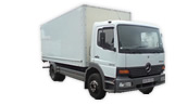 Mercedes-Benz 818 Atego Koffer mit Ladebordwand Mercedes-Benz 818 Atego Koffer mit Ladebordwand